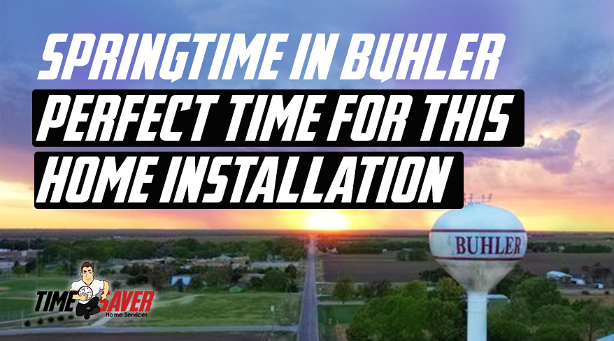 Springtime in Buhler is perfect time for home heating cooling installation
